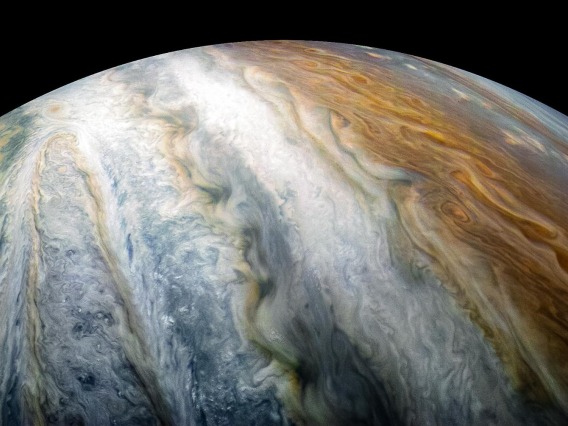 Image of Jupiter from the Juno spacecraft
