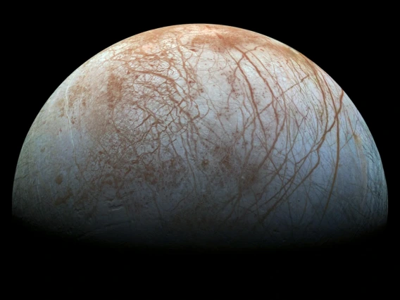 Color view of the Jovian moon Europa