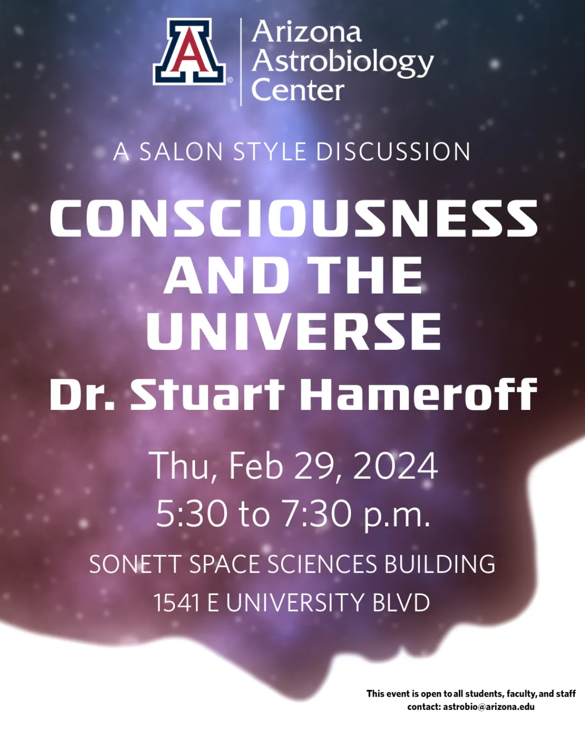 Consciousness and the Universe Flyer