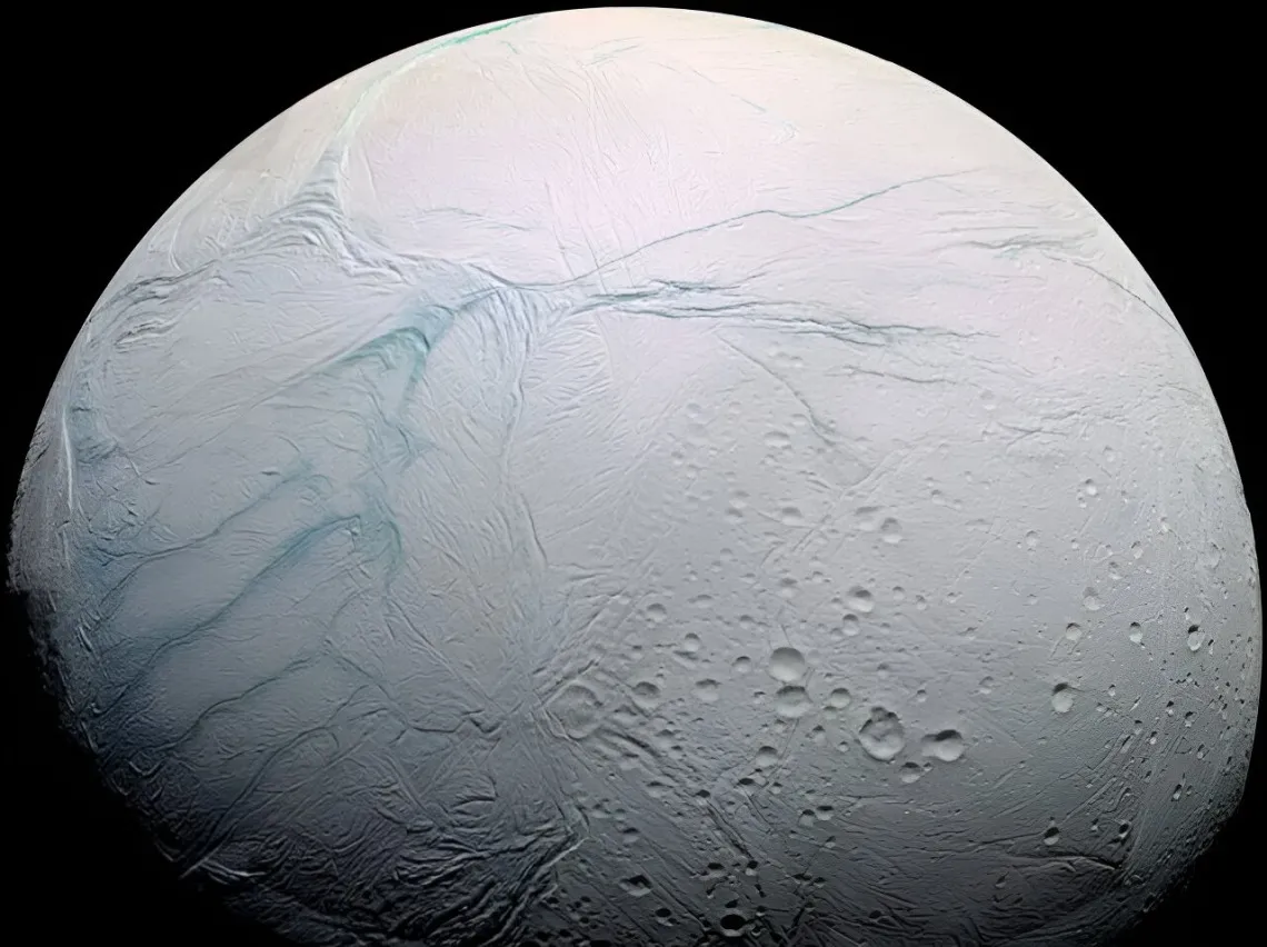 Enceladus, moon of Saturn