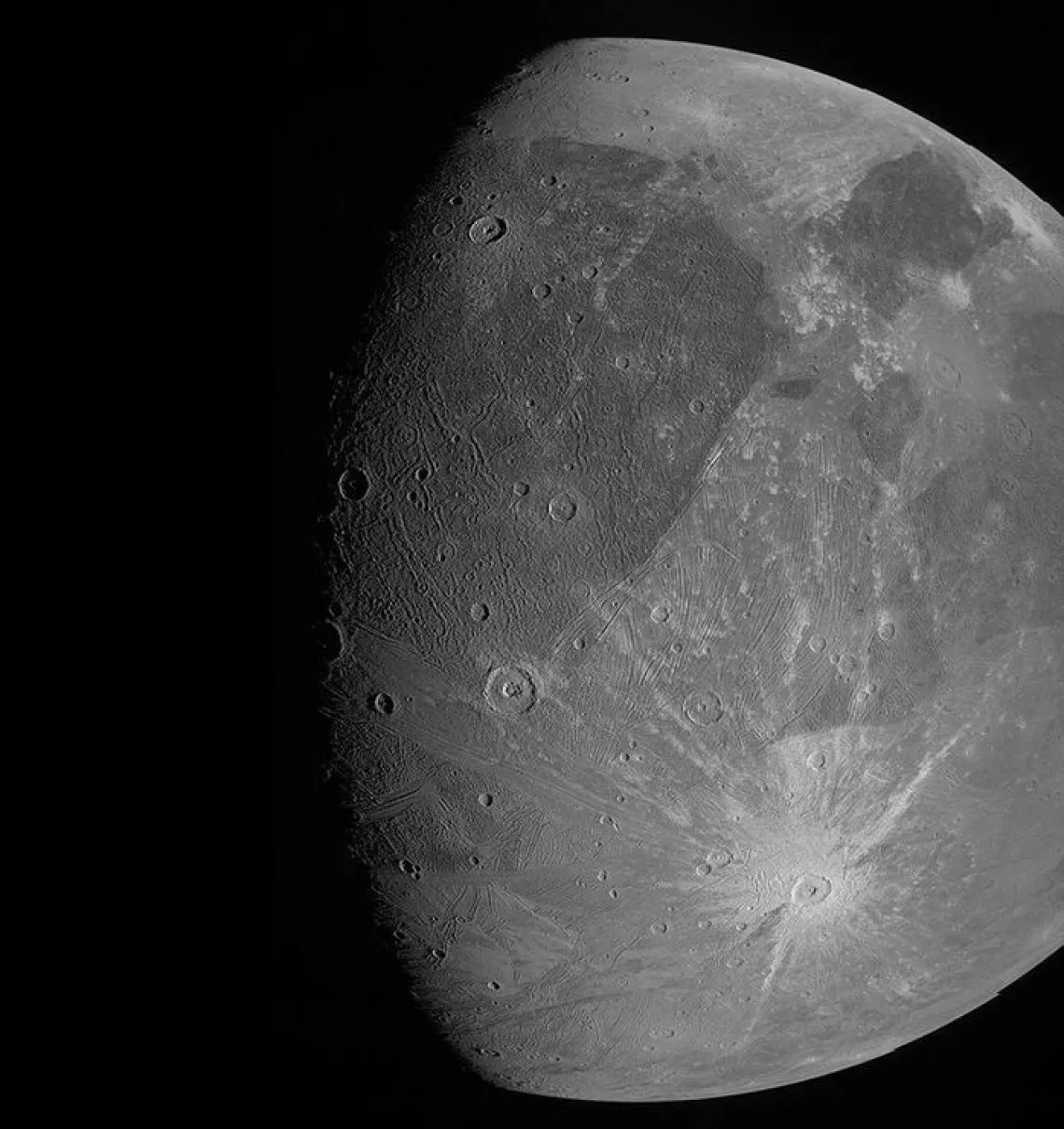 Ganymede, moon of Jupiter