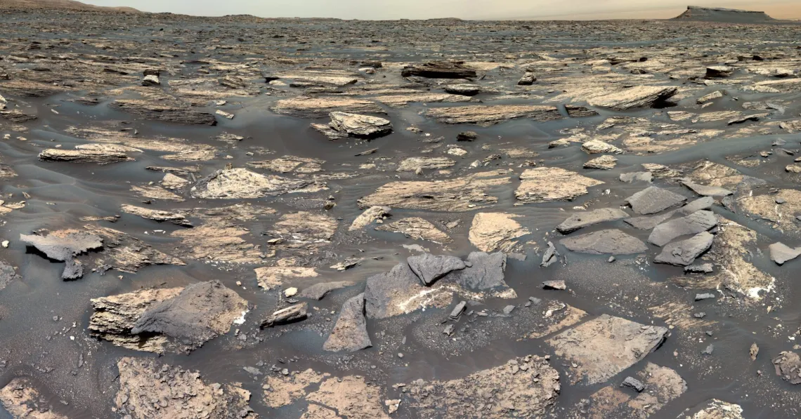 NASA's Curiosity rover continues to search for signs that Mars' Gale Crater conditions could support microbial life