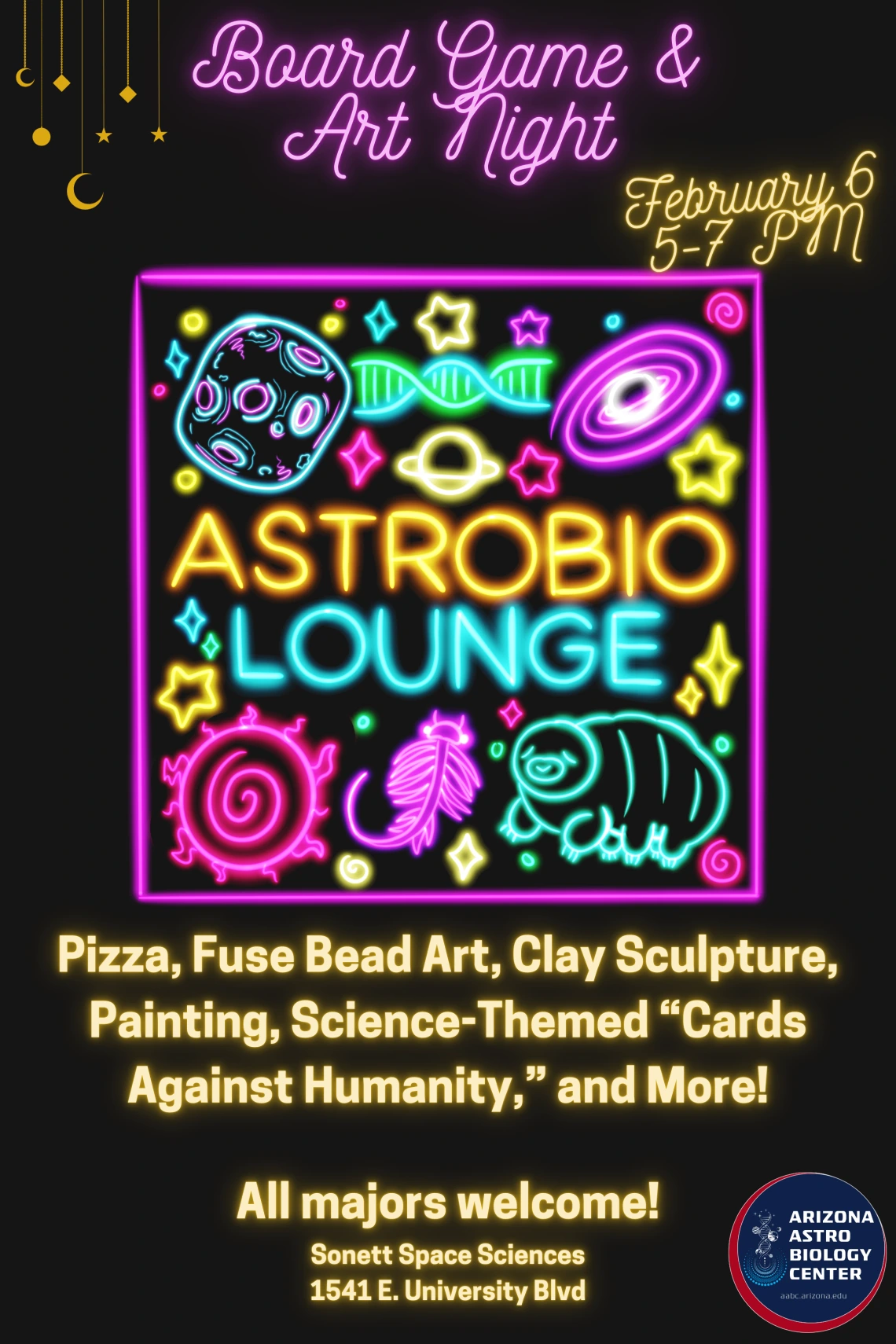 Image of Astrobio Lounge advertisement