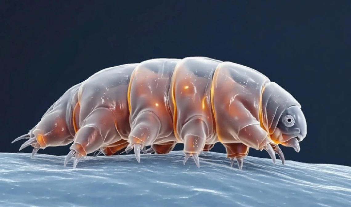 AI generated image of a tardigrade
