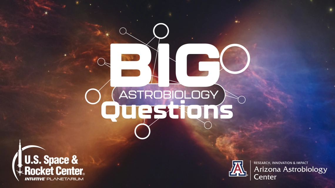 Big Questions: Astrobiology title card