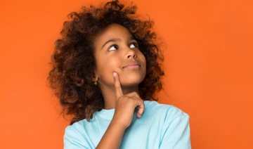 Image of a child thinking